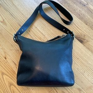 Coach leather hobo bag